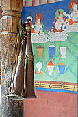 Ladakh - Rizong gompa, mural paintings